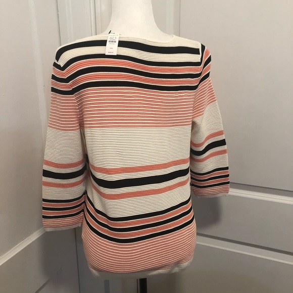 Talbots ladies nwt knitted sweater size medium petite - Picture 3 of 5